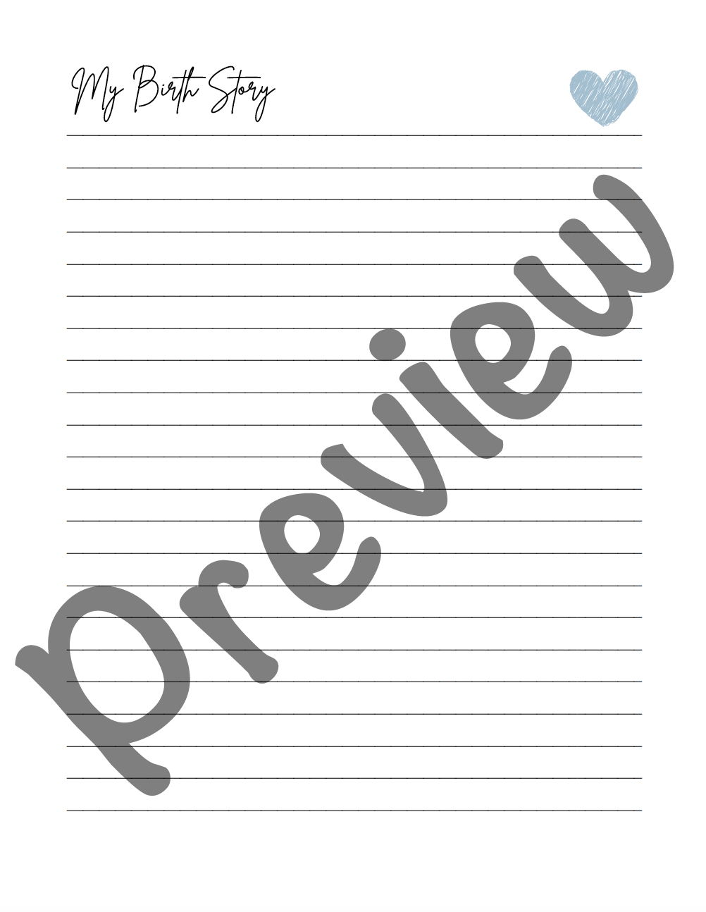 Our NICU Story: A Ten Week NICU Journal