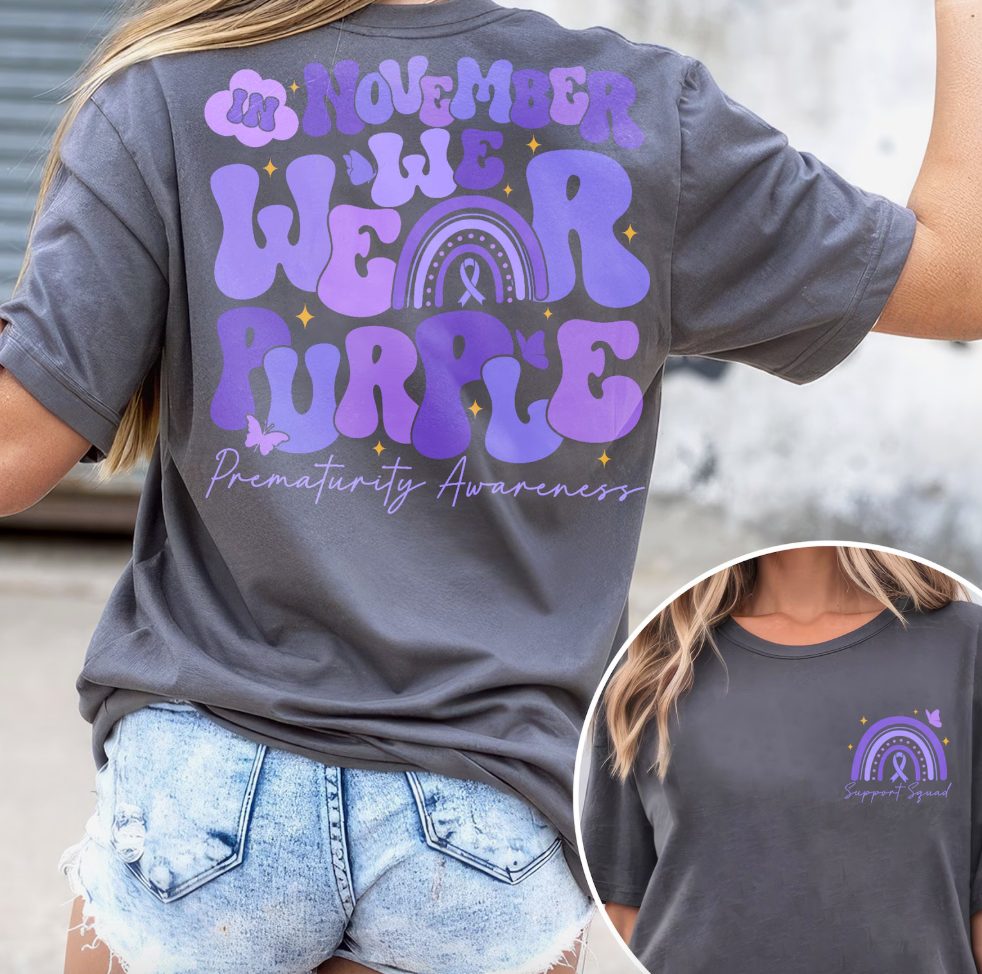 In November, We Wear Purple T-Shirt